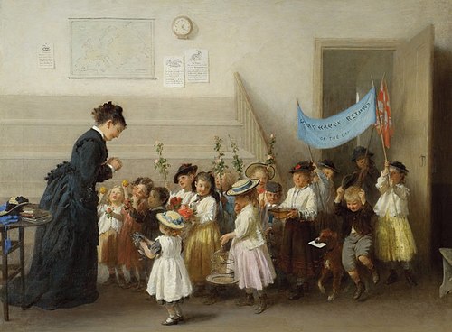 The Schoolmistress's Birthday, , John Morgan
