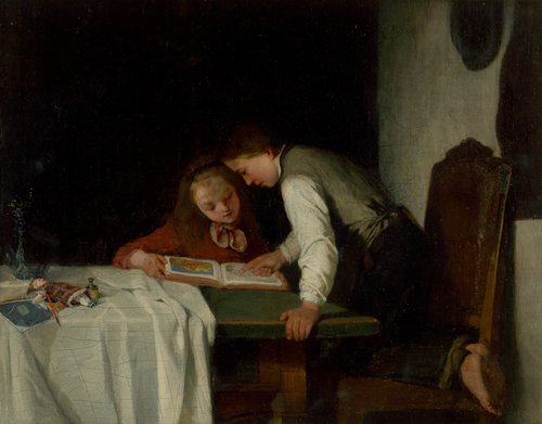 Pri obrázkovej knihe, 1887, Štefan Hegedüs