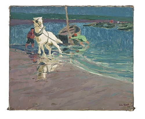 The White Horse (Horse at the Ford), 1917, John Noble