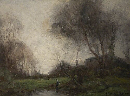 Winter Morning, Lamorna, , John Noble Barlow