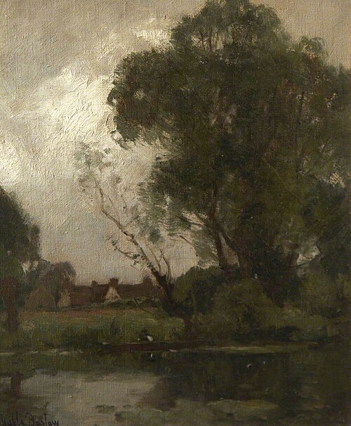 On the Thames, , John Noble Barlow
