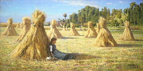 The Harvest, 1889, John Noble Barlow