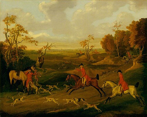 Hunting Scene, the Kill, 1786, John Nost Sartorius