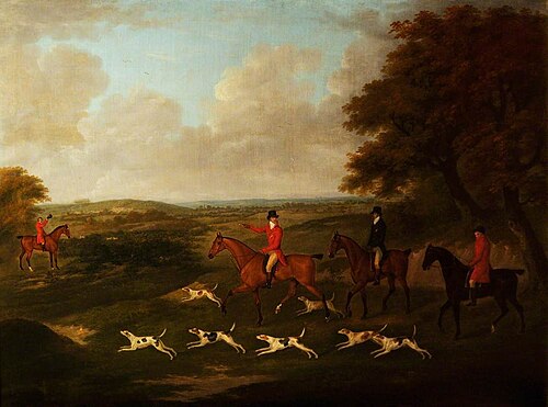 Breaking Cover, 1800, John Nost Sartorius