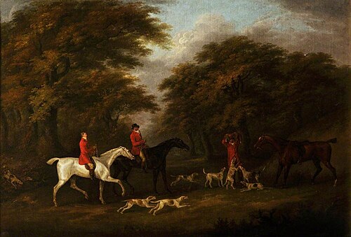 The Kill in the Wood, 1801, John Nost Sartorius