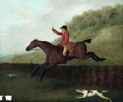 Taking a Fence, 1802, John Nost Sartorius