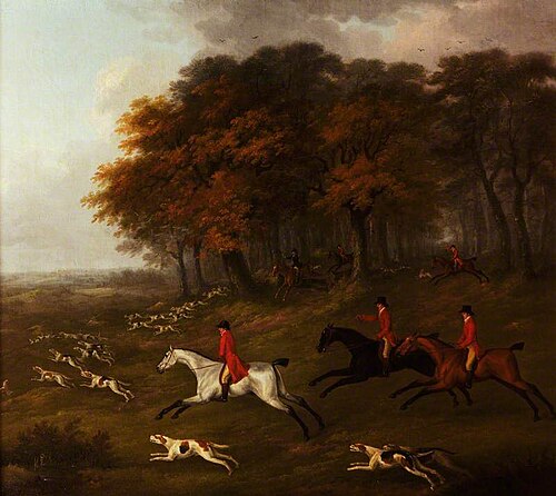 View Halloo, 1805, John Nost Sartorius