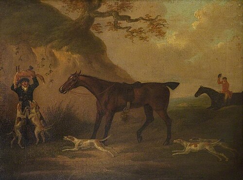 'Nimrod' in at the Death, 1820, John Nost Sartorius