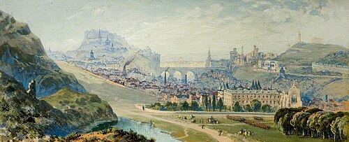 Edinburgh from St Anthony's Chapel, , John O'Connor