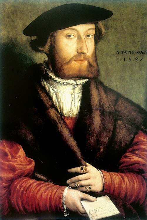 Portrait of Georg Ferber., 1537, Heinrich Aldegrever