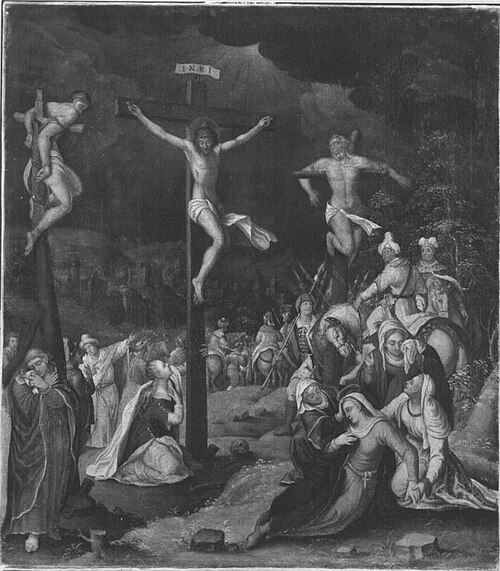 Kreuzigung Christi, , Heinrich Aldegrever