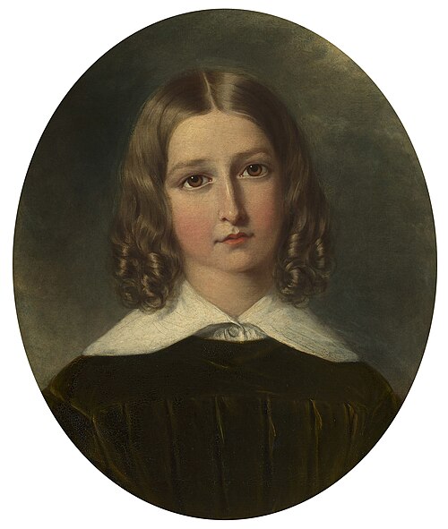 Leopold, Duke of Brabant (1835-1909), 1841, John Partridge