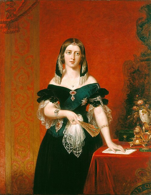 Queen Victoria (1819-1901), 1840, John Partridge