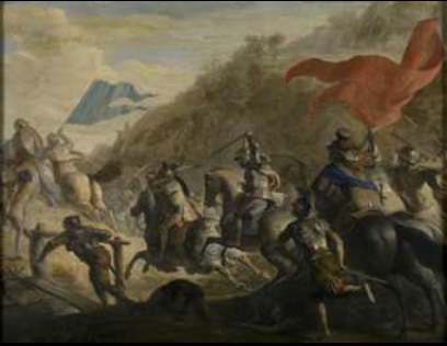 Episode de la guerre légendaire entre les Torriani et les Visconti pour la possession de Milan : la , 1650, Érasme Quellin le Jeune