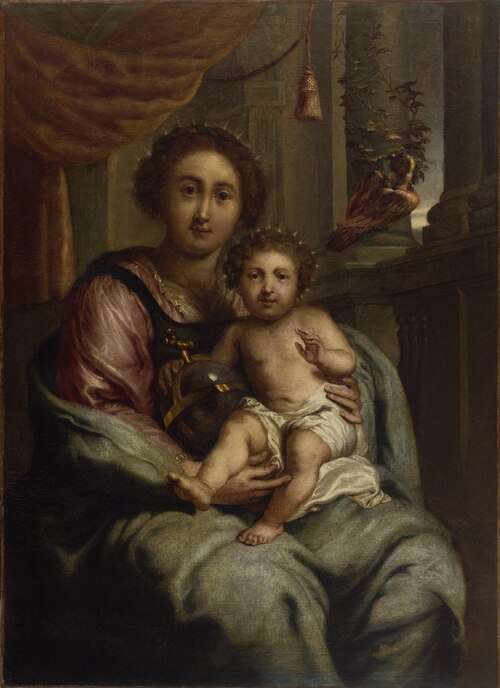 Virgin and child, 1649, Érasme Quellin le Jeune