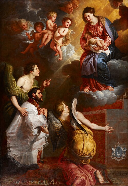 The Vision of St. Francis Xavier, 1656, Érasme Quellin le Jeune