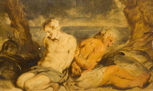 Sketch after Rubens, 1838, John Phillip