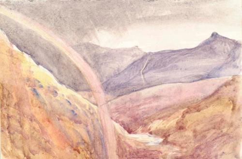 Highland Scenery with Rainbow - John Phillip, , John Phillip