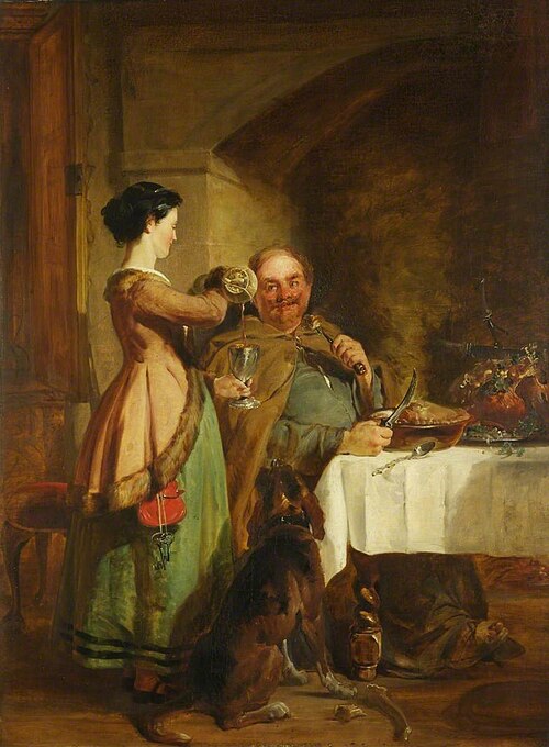 The Barefooted Friar, 1842, John Phillip