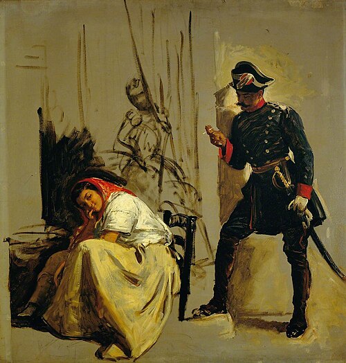 Off Duty, 1858, John Phillip