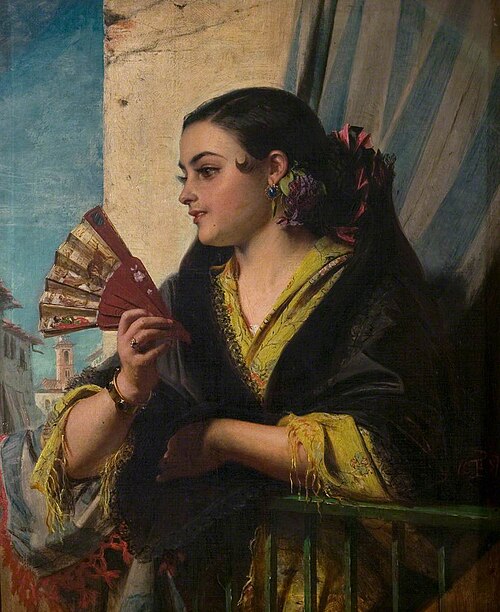 The Balcony, 1857, John Phillip