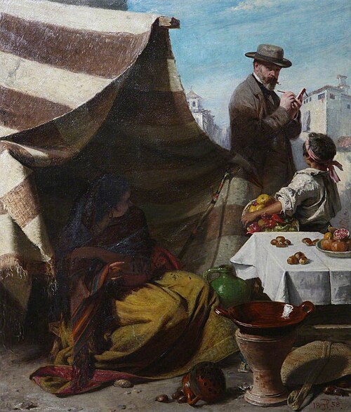 The Evil Eye, 1858, John Phillip