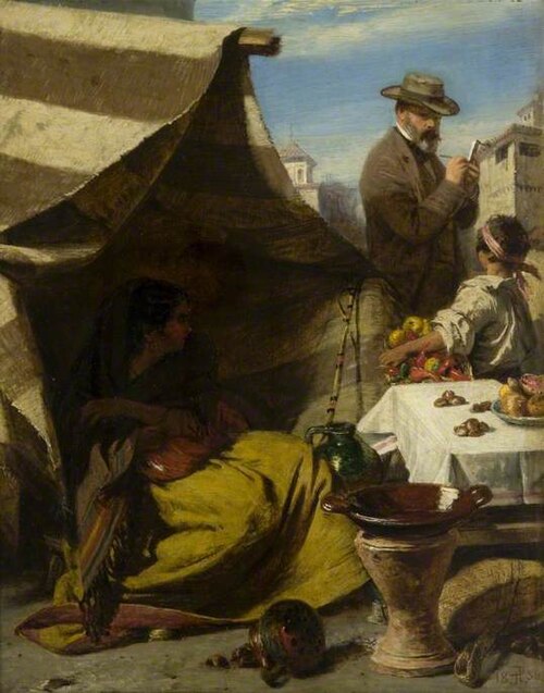 The Evil Eye, 1858, John Phillip