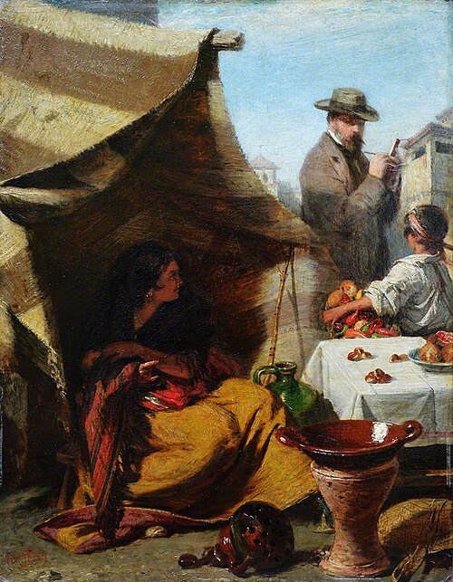 The Evil Eye, 1859, John Phillip