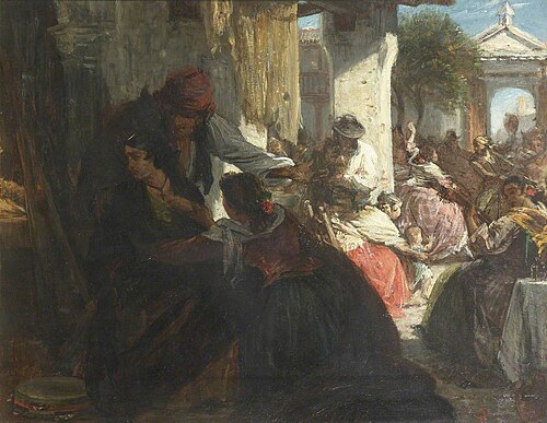 A Sketch of La Gloria, 1865, John Phillip