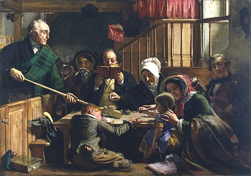 Collecting the Offering in a Scottish Kirk, 1855, John Phillip