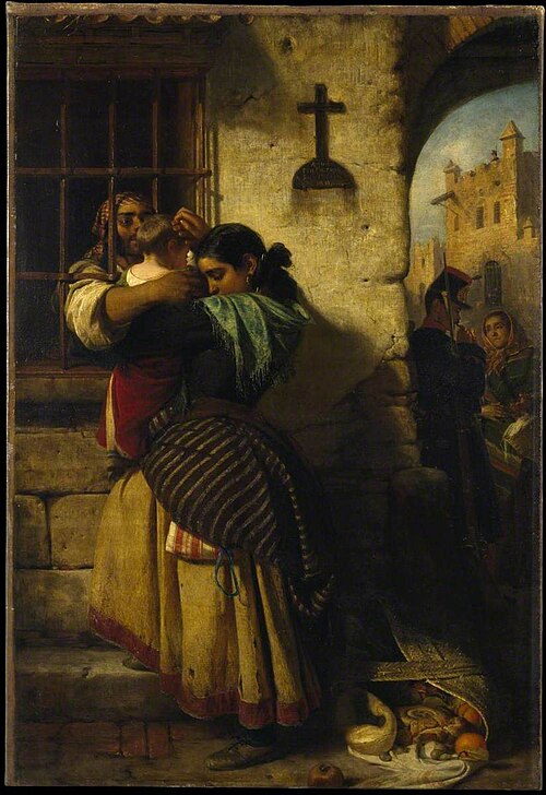 The Prison Window, 1857, John Phillip