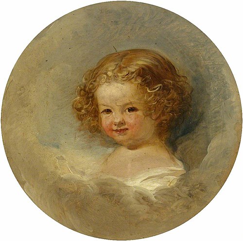 Dorothea Harriet Gibbs (1840 -1914), as a child, 1844, John Phillip
