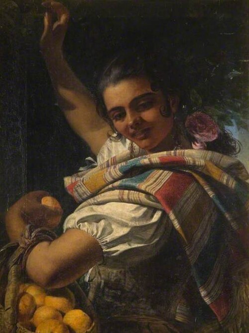 The Orange Girl, 1854, John Phillip