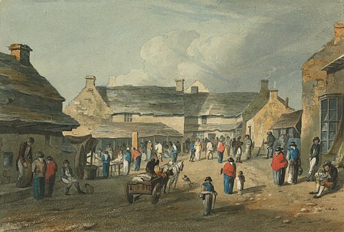 Welsh Fair, 1813, John Preston Neale