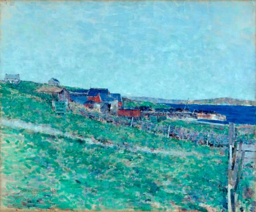 Curing Station, Whalsay Shetland, 1921, John Quinton Pringle