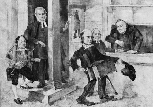 The Organ Question, 1893, John Quinton Pringle