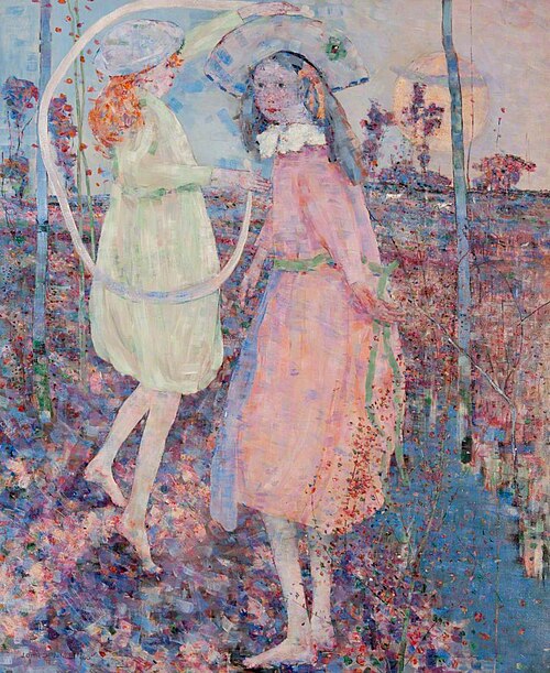 Girls at Play, 1905, John Quinton Pringle
