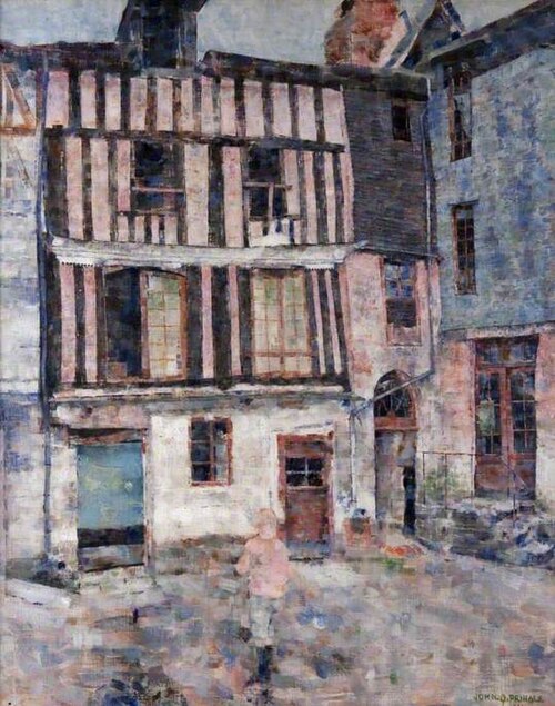 Caudebec, Normandy, 1910, John Quinton Pringle