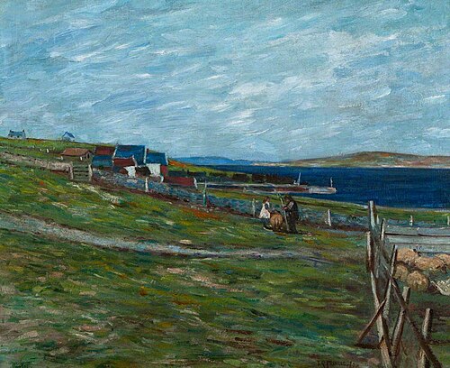 Curing Station, Whalsay, Shetland, 1920, John Quinton Pringle