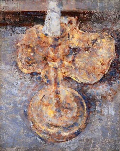 Still Life, a Candlestick and a Salver, 1923, John Quinton Pringle