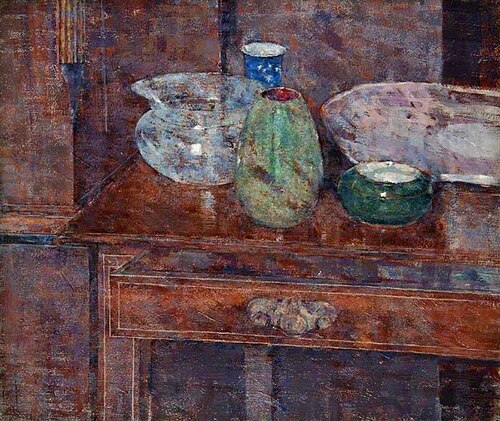 Still Life on a Table, 1923, John Quinton Pringle