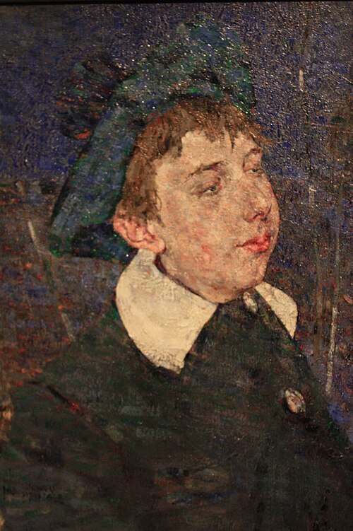 Boy in a Blue Hat, , John Quinton Pringle