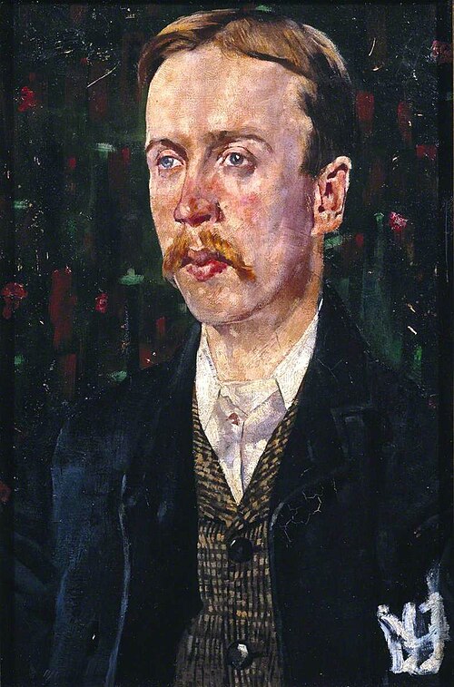 Portrait of the Artist’s Elder Brother - Christopher Nisbet Pringle, 1890, John Quinton Pringle