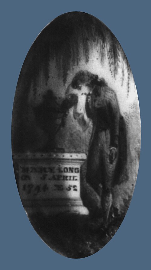 Memorial to Mary Long, 1794, John Ramage