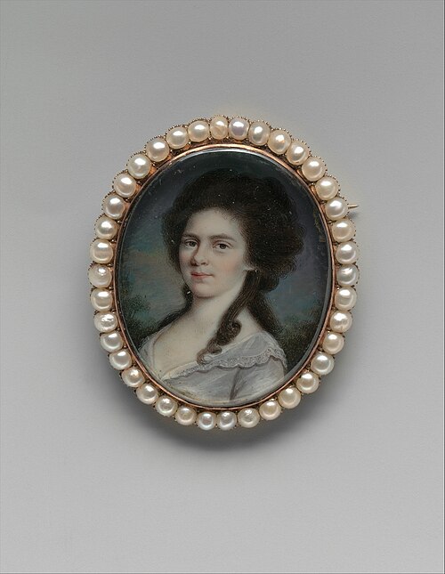 Mrs. William Few (Catherine Nicholson), 1787, John Ramage