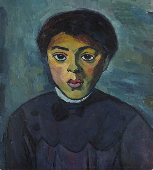 Bildnis eines Mädchens, 1911, Alexander Kanoldt
