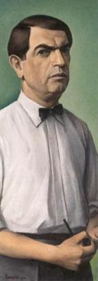 Selbstbildnis, 1930, Alexander Kanoldt