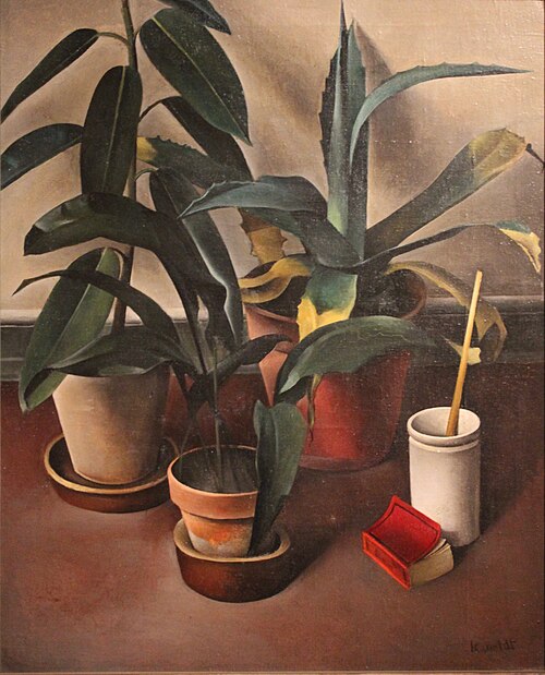Still Life I, 1926, Alexander Kanoldt