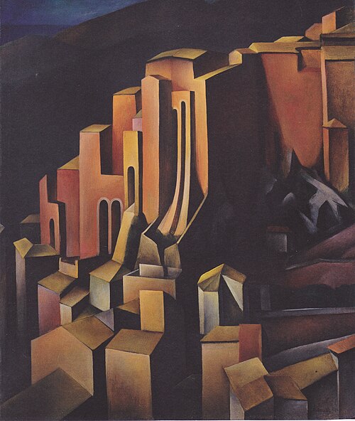 Olevano, 1924, Alexander Kanoldt