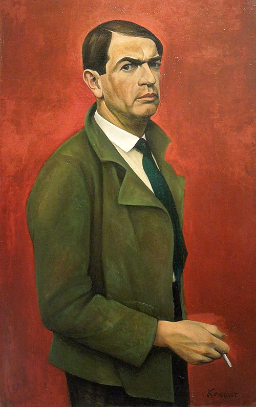 Self-Portrait, 1929, Alexander Kanoldt